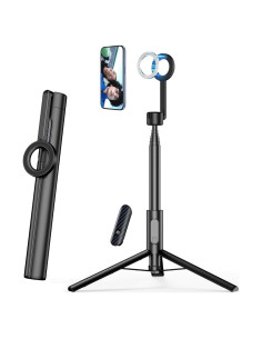 Trípode Magnético Vimitty para iPhone 162,56 cm con Control Remoto