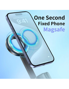 Trípode Magnético Vimitty para iPhone 162,56 cm con Control Remoto 2