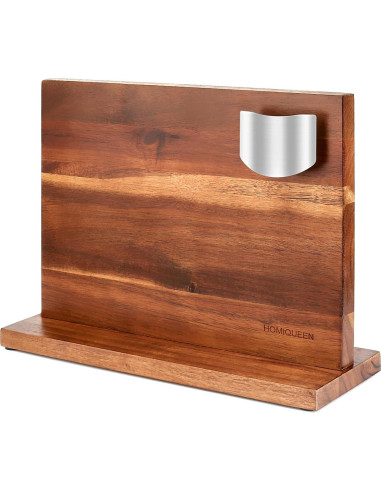 Bloque Magnético para Cuchillos HOMIQUEEN Acacia 12 Cuchillos
