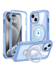 Funda Protectora iPhone 15 Gustave con Soporte MagSafe Azul