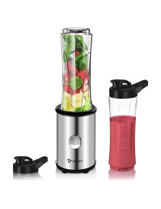Mezclador Portátil IMURZ 600ml con 2 Botellas para Batidos