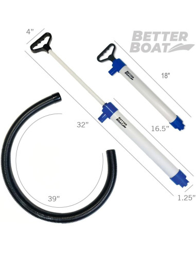 Bomba de Achique Manual Better Boat 0.5 kg 25 GPM para Barcos