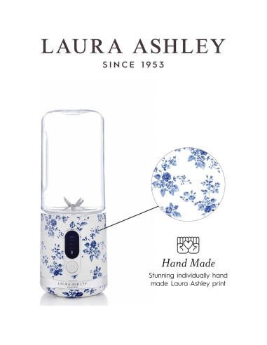 Mezclador Portátil Laura Ashley VQ China Rose 450ml USB