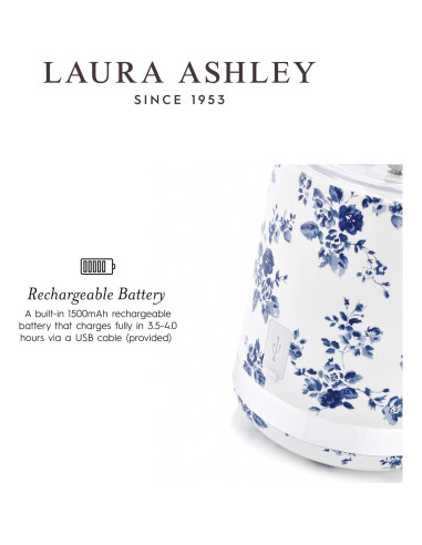 Mezclador Portátil Laura Ashley VQ China Rose 450ml USB