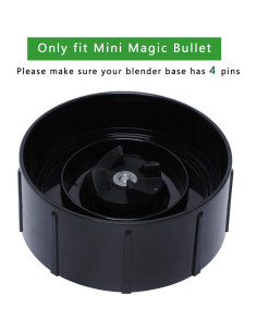 Cuchilla Cruz Repuesto Hedday para Licuadora Mini Magic Bullet 2