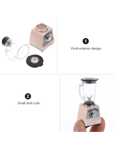 Licuadora Juguete Miniatura LUOZZY para Niños 5,48 cm 2