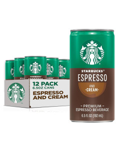 Café Espresso y Crema Starbucks 6.5 oz Pack de 12