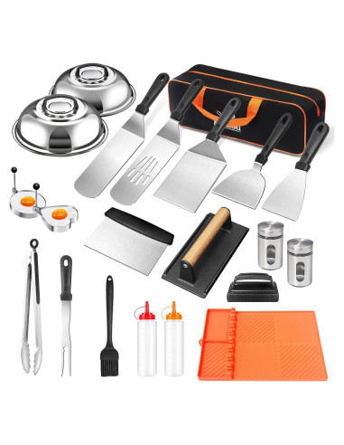 Kit de Accesorios para Parrilla 22 Piezas Ashihoti