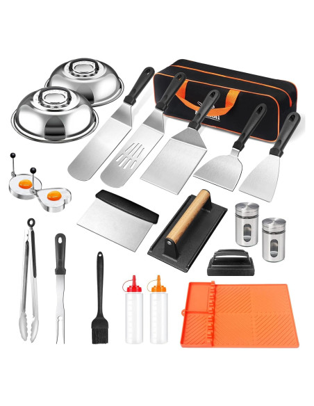 Kit de Accesorios para Parrilla 22 Piezas Ashihoti