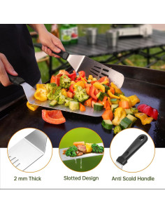 Kit de Accesorios para Parrilla 22 Piezas Ashihoti 2