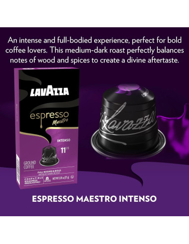 Paquete Variedad Espresso Lavazza 60 Cápsulas Nespresso