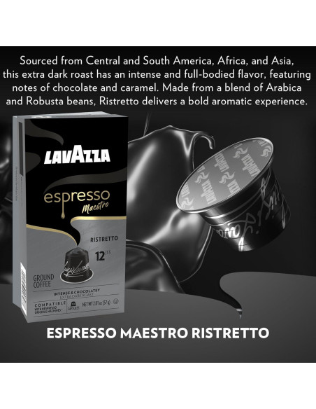 Paquete Variedad Espresso Lavazza 60 Cápsulas Nespresso