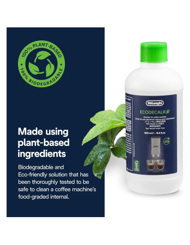 Desincrustante De'Longhi EcoDecalk 500ml para Cafeteras
