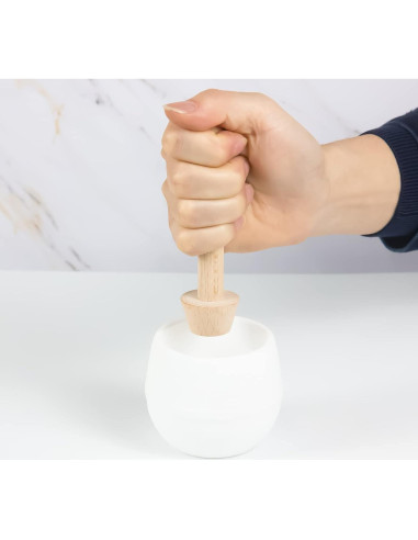 Juego de 3 Moldes de Tarta de Huevo KVMORZE de Madera