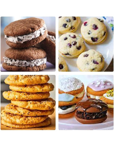 Molde para Muffin Top CAKETIME Silicona 2 Piezas 7,62 cm