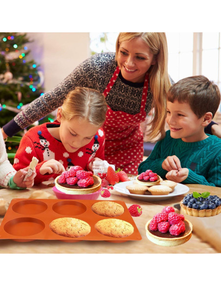 Moldes de Silicona Palksky 2 Piezas 6 Cavidades 32.77x22.35cm