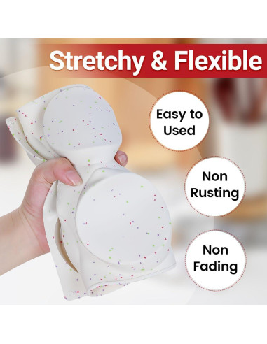 Molde para Muffin Jumbo CAKETIME Silicona 2 Piezas 10,16 cm