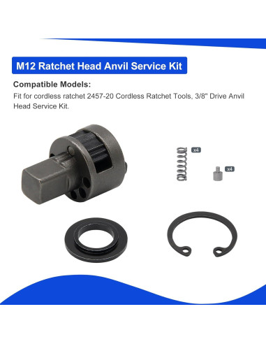 Cabezal de Carraca 3/8" Laofudech 42-06-1030 Compatible Milwaukee