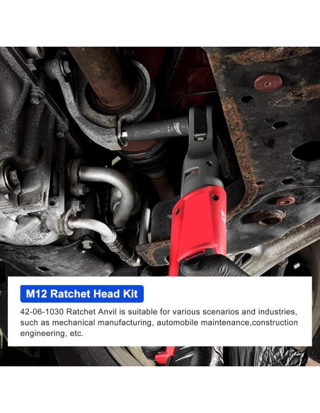 Cabezal de Carraca 3/8" Laofudech 42-06-1030 Compatible Milwaukee