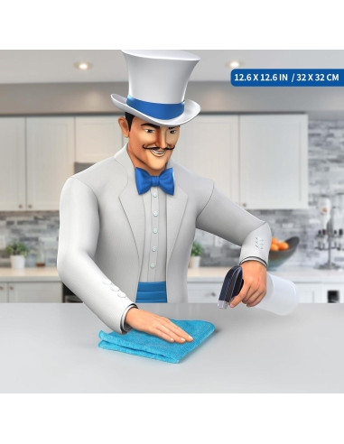 Paño de Microfibra de Limpieza MR.SIGA 24 Unidades 32x32 cm