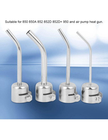 Kit de Boquillas para Pistola de Calor KooingTech - 4 Piezas