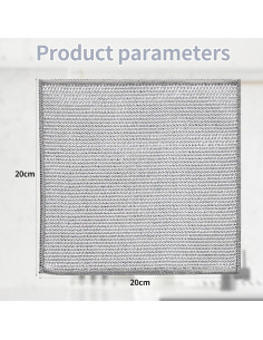 20 Trapos de Alambre Multiusos BOYYJING 20x20 cm 2