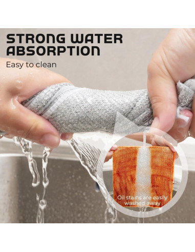 Trapos de Lavado de Platos de Alambre BEPOPWAVE 5PCS