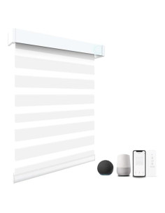 Persianas Motorizadas MING CHEN 73,66x182,88cm Control Remoto