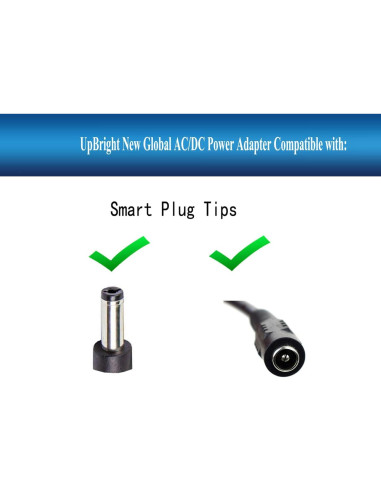 Adaptador AC/DC 8.4V 1A UpBright para Persianas Eléctricas