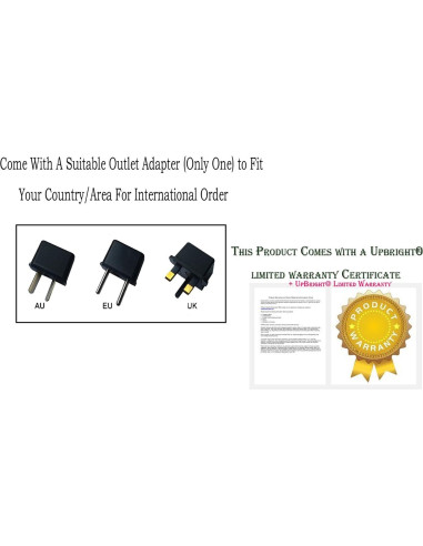 Adaptador AC/DC 8.4V 1A UpBright para Persianas Eléctricas