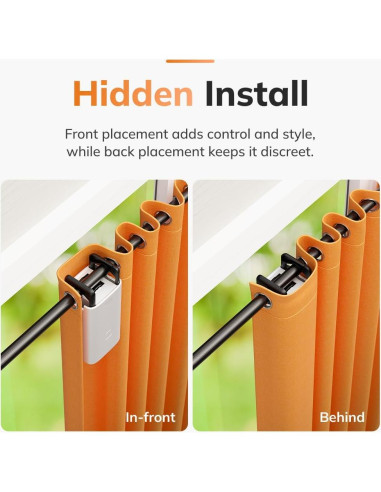 Cortina Inteligente RYSE Motorizada para Ventanas 0.83 kg