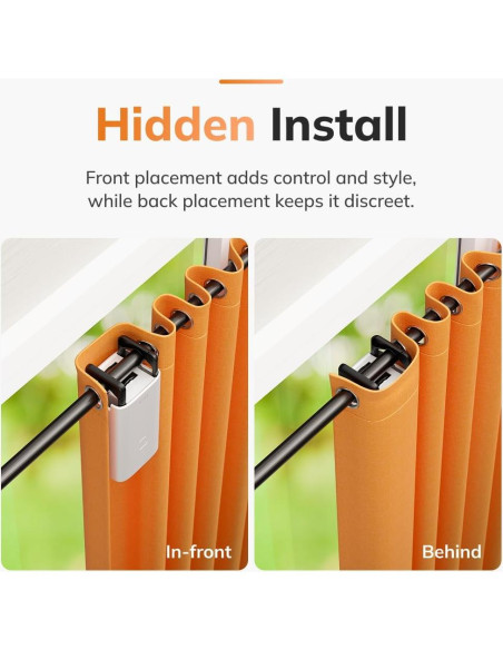 Cortina Inteligente RYSE Motorizada para Ventanas 0.83 kg Cortina Inteligente RYSE Motorizada para Ventanas 0.83 kg