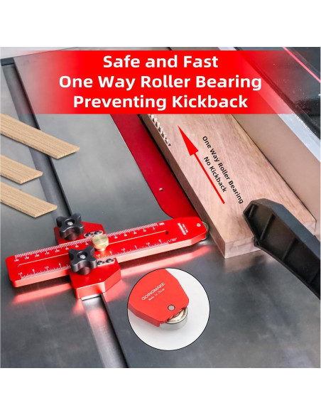 Jig de Corte Delgado GOINGMAKE para Sierra de Mesa 20.32 cm