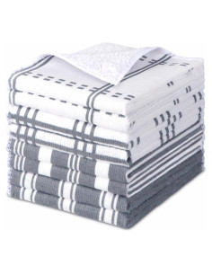 Toallas de Cocina AIDEA Microfibra 27,94 cm 8 Unidades