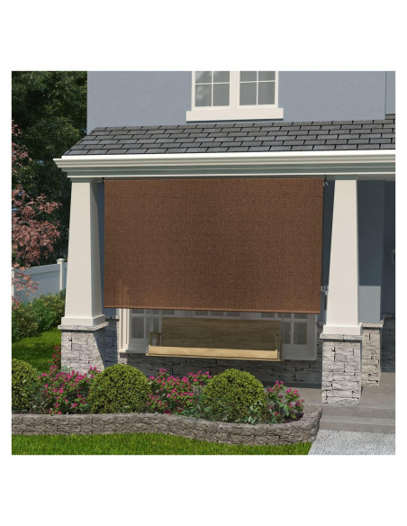 Cortina Enrollable Coolaroo 121,9x182,9cm Mocha UV 90% Cortina Enrollable Coolaroo 121,9x182,9cm Mocha UV 90%
