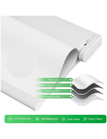 Persianas Motorizadas MUSCLEAREA 35x182,88cm Control Remoto Persianas Motorizadas MUSCLEAREA 35x182,88cm Control Remoto