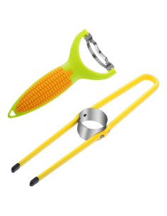 Desgranador de Maíz Chengu Acero Inoxidable 2 Piezas