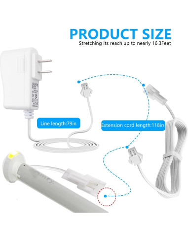 Cargador 12.6V 1A DZQPPC para Motores de Persiana Eléctrica