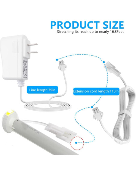Cargador 12.6V 1A DZQPPC para Motores de Persiana Eléctrica
