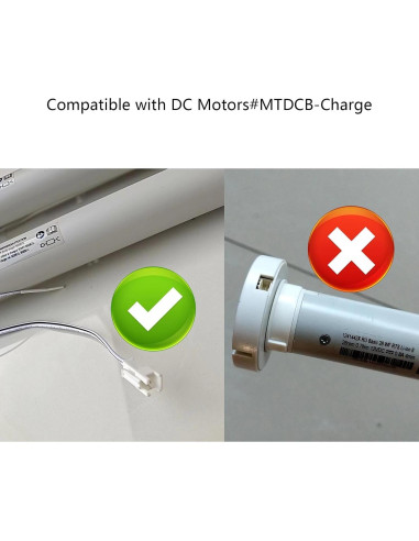 Cargador 12.6V 1A DZQPPC para Motores de Persiana Eléctrica