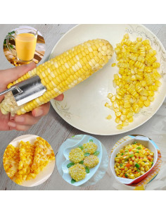Desgranador de Maíz EYBDYB Acero Inoxidable Manual 67g 2