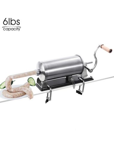 Embutidora de Salchichas MASTER FENG Acero Inoxidable 2.72kg