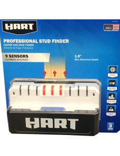 Buscador de Vigas HART 9 Pro | Pantalla LED 5" | 9 Sensores 2