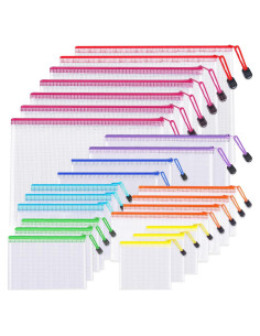 24 Bolsas de Malla con Cremallera UMETDO - 8 Tamaños