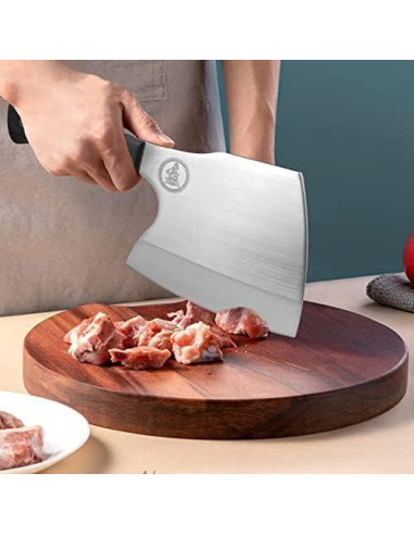 Cuchillo de Carnicería Kitory K5S 16cm Acero Inoxidable Pakkawood