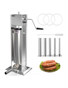 Embutidora Manual ROVSUN 3L Acero Inoxidable 2 Velocidades