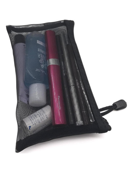 Paquete de 5 Bolsas Cosméticas de Nylon Outman 19x11 cm Paquete de 5 Bolsas Cosméticas de Nylon Outman 19x11 cm