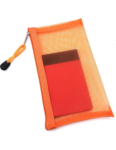 Paquete de 5 Bolsas Cosméticas de Nylon Outman 19x11 cm