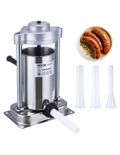 Prensa Manual de Salchichas VEVOR 2 L Acero Inoxidable