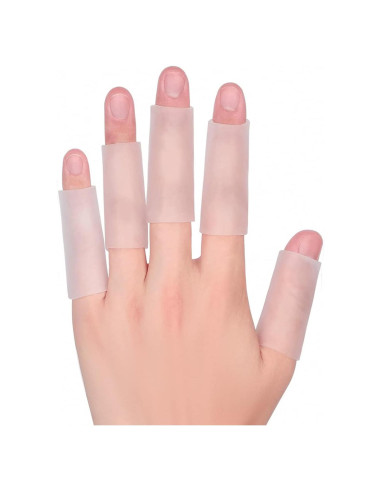 20 Protectores de Dedos de Gel Silicona Alivio Dolor